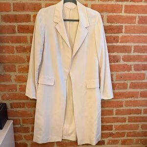 All Saints Cream Trench Coat